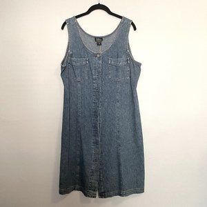 Vintage 90s - Denim Dress